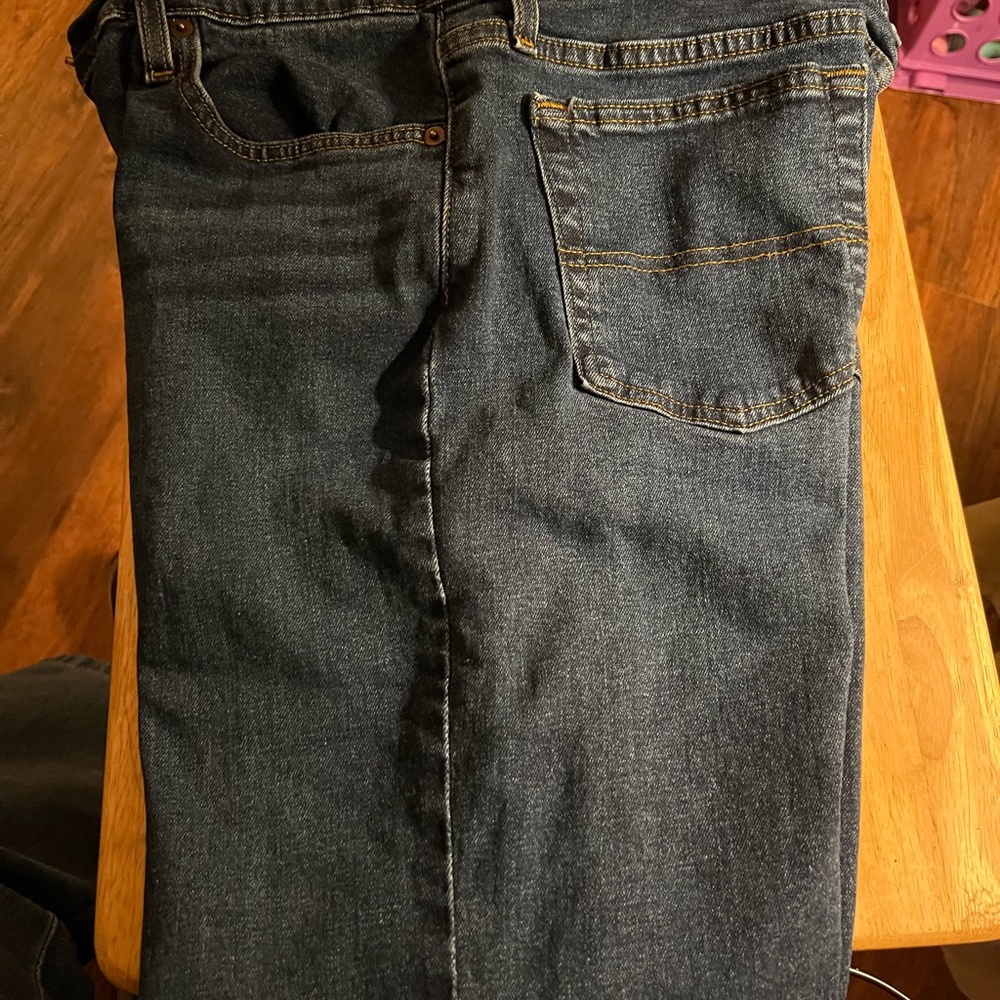 Members Mark 34/30 straight leg jeans.